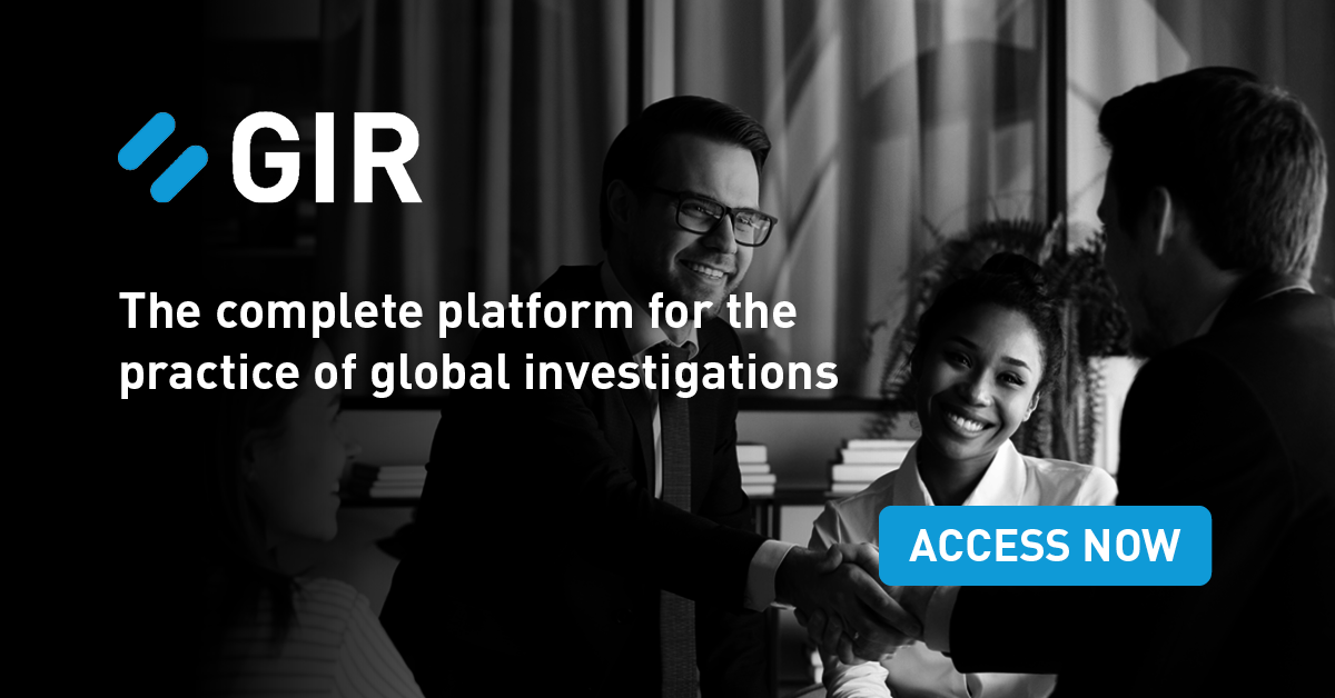 Be on top of the latest corporate investigations developments